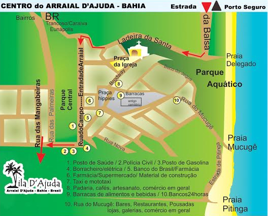 Mapa de localização - Rua das Mangabeiras, 78